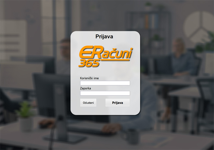 Program/aplikacija eRačuni 365 - program za e Račune